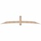 Ekena Millwork Bellingham Smooth Timber Gable Bracket, Douglas Fir, 108"W x 22"H x 3 1/2"D x 5 1/2"F, 5/12 Pitch GBW108X22X0406BEL00SDF - alternate 1